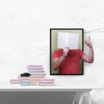 Ảnh minh họa hiệu ứng 3D pop-out trong Photoshop sau khi hoàn thành