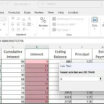 Áp dụng định dạng có điều kiện trong Excel để bảng tính chuyên nghiệp hơn.