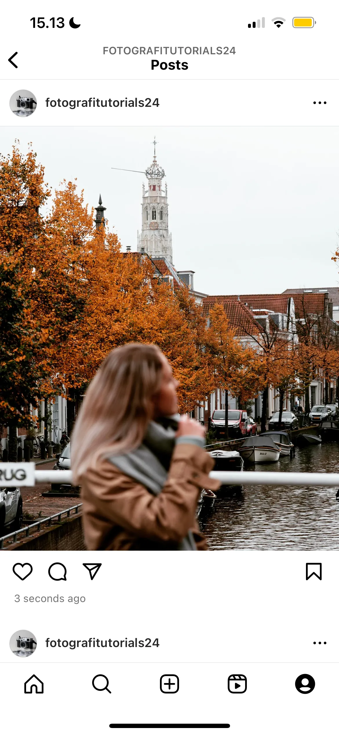 Bức ảnh áp dụng bộ lọc Ludwig trên Instagram, làm nổi bật tông ấm và độ tương phản sắc nét
