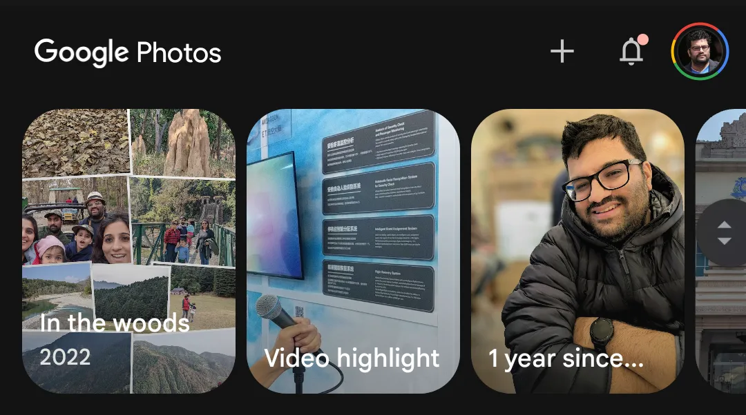 Các album được tuyển chọn tự động trên Google Photos