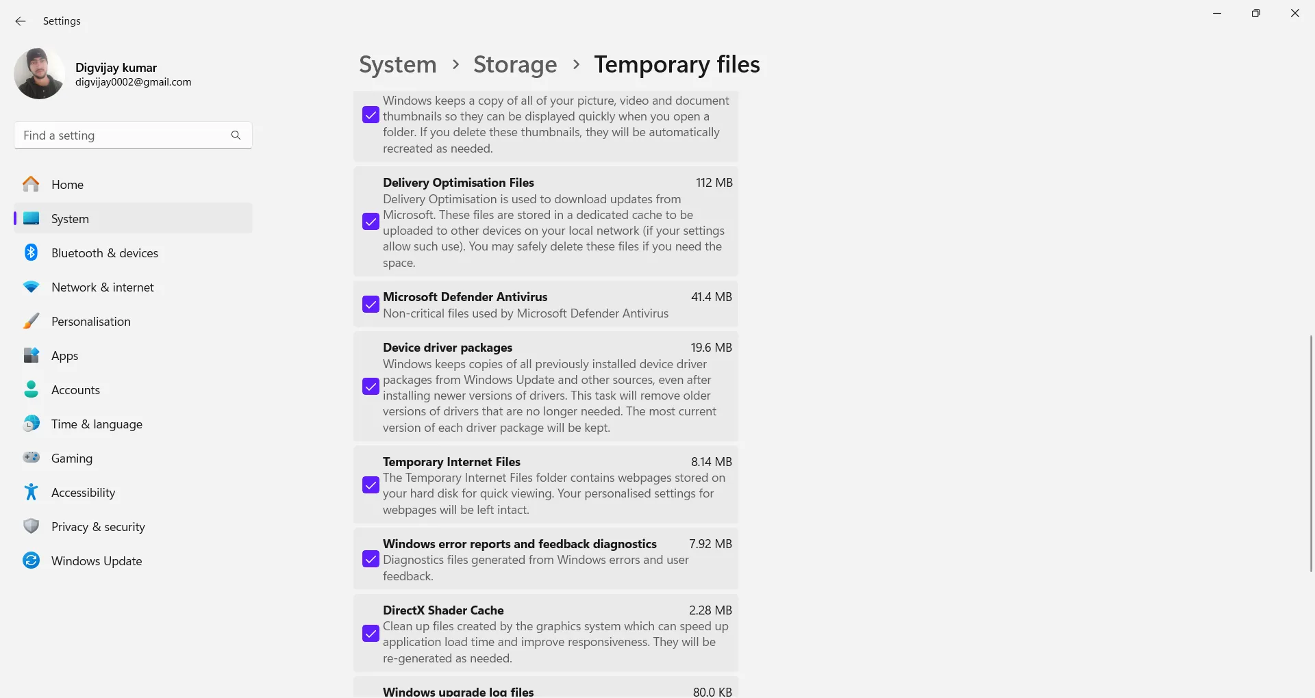 Các bước xóa file Delivery Optimization qua Settings Windows
