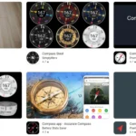 Các ứng dụng la bàn trên cửa hàng ứng dụng Google Play và App Store