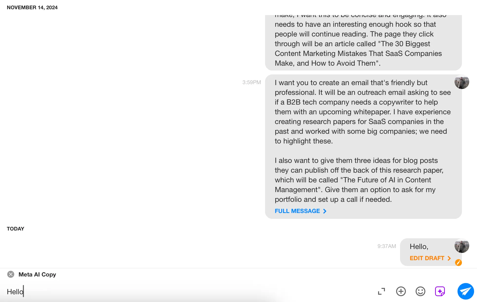 Cách sử dụng tính năng trò chuyện email trong Spike