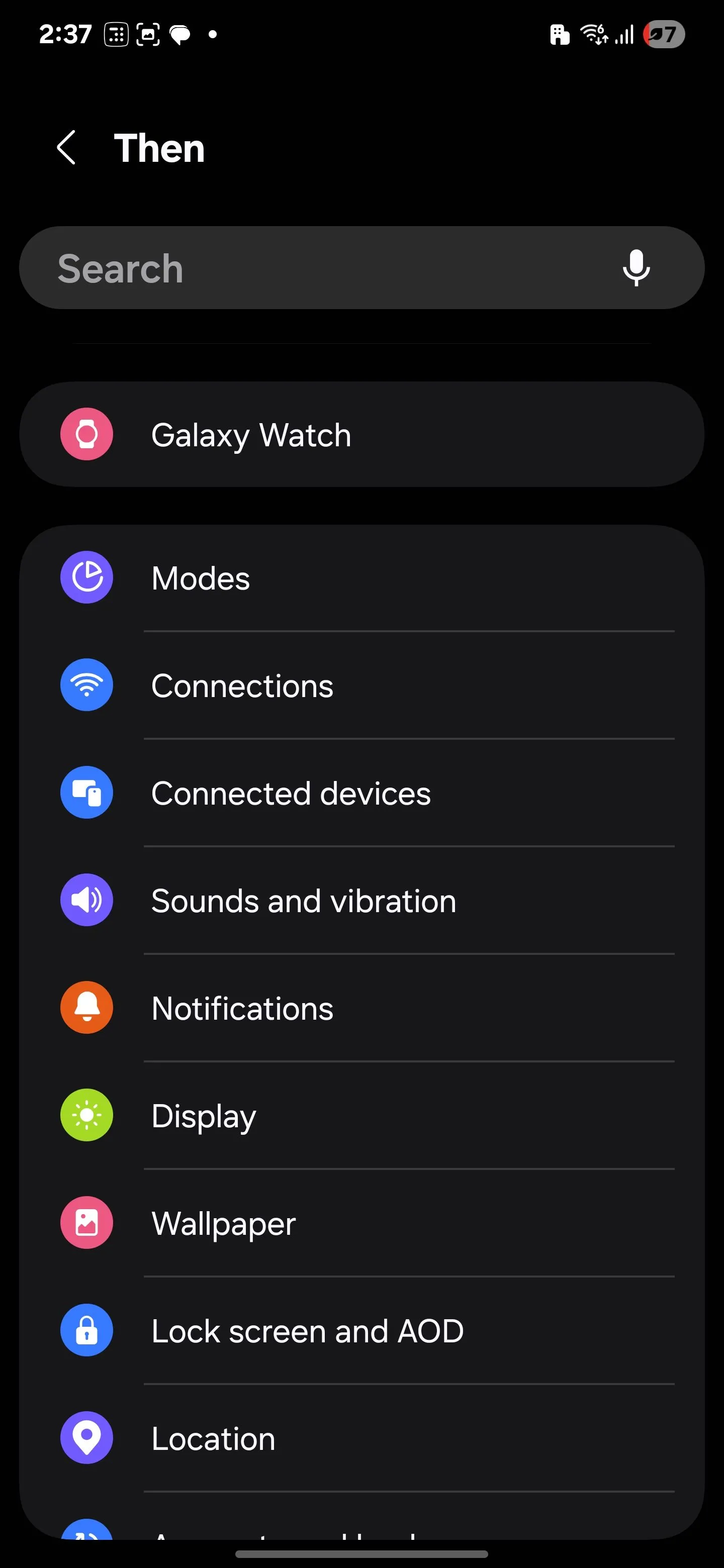 Cài đặt âm lượng hệ thống bằng 0% để tắt âm chụp ảnh trên Samsung