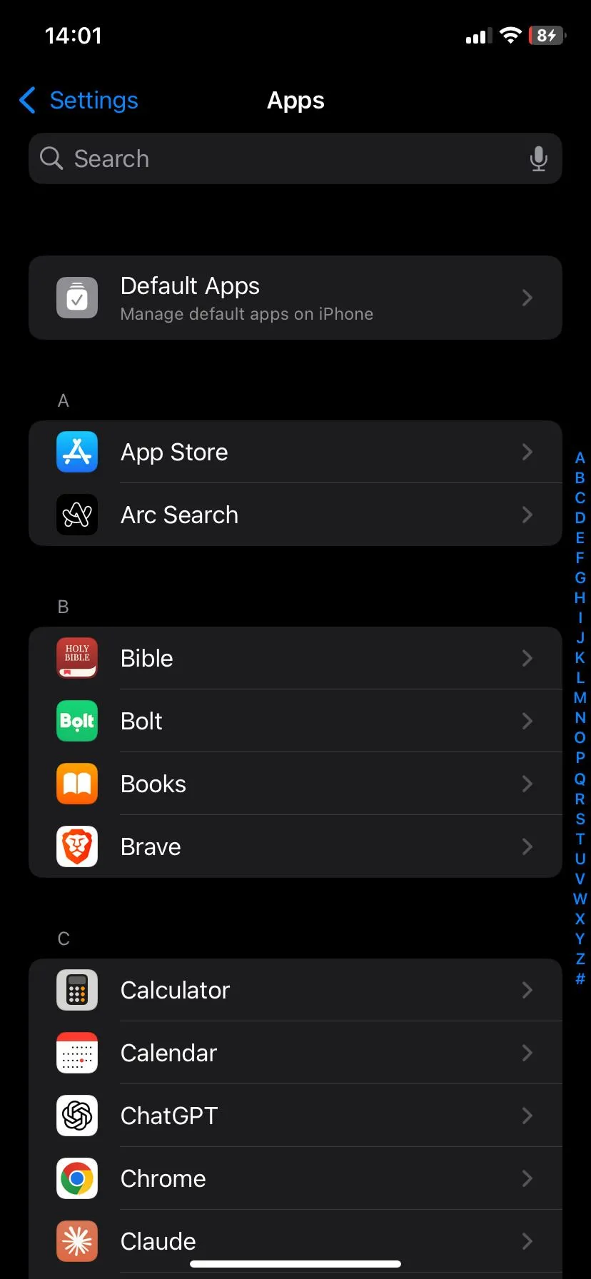 Cài đặt App Store trên iPhone, hiển thị tùy chọn &quot;Gỡ bỏ ứng dụng không dùng&quot;