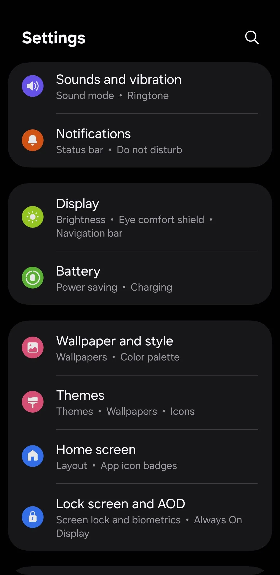 Cài đặt bảo vệ pin trong One UI 7 cho điện thoại Samsung