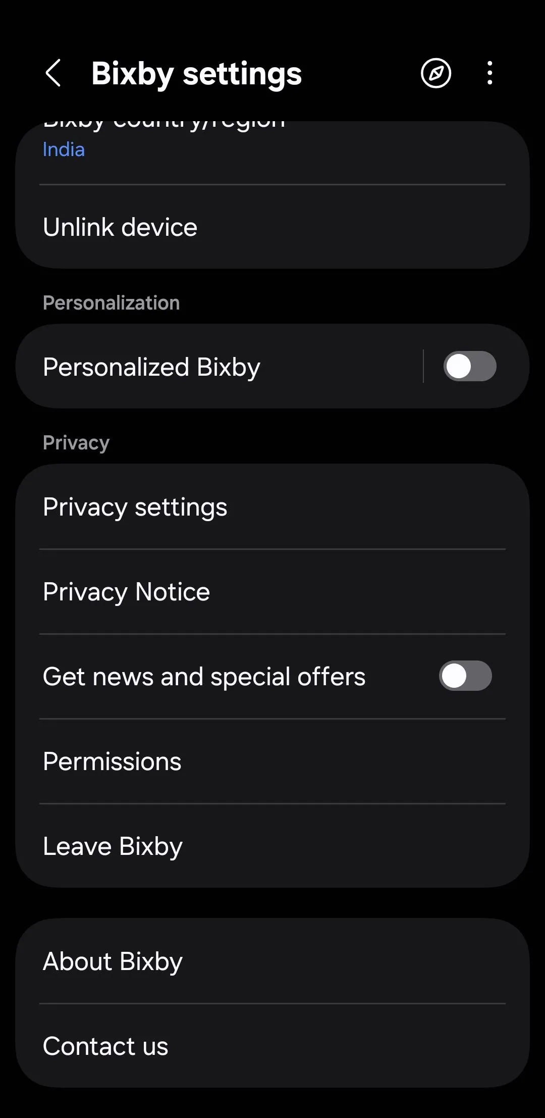 Cài đặt Bixby trên điện thoại Samsung Galaxy