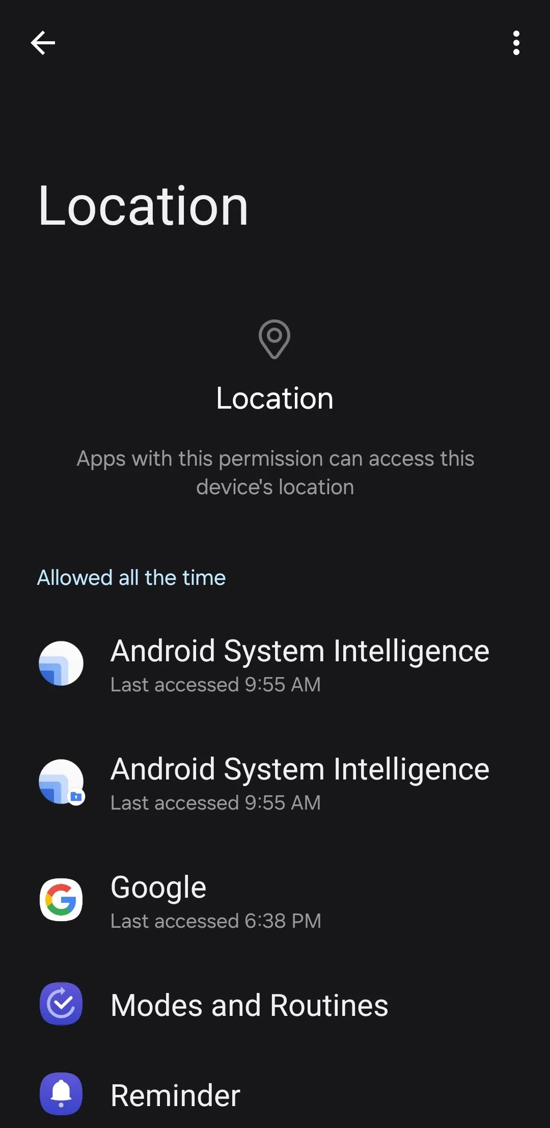 Cài đặt dịch vụ vị trí trên điện thoại Android