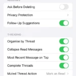 Cài đặt quyền riêng tư của Apple Mail trên iPhone