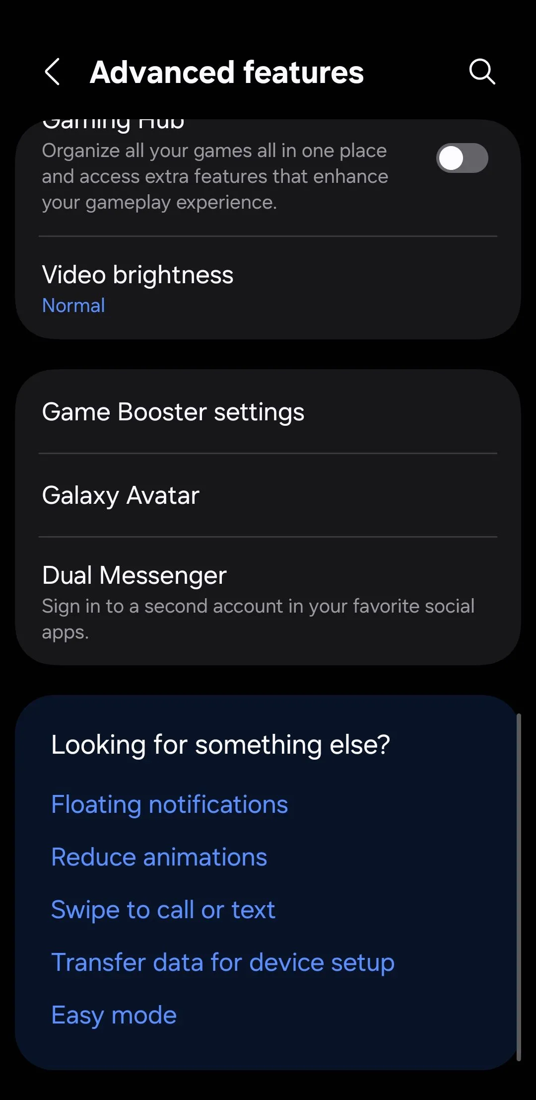 Cài đặt tính năng nâng cao trên điện thoại Samsung chạy One UI 7