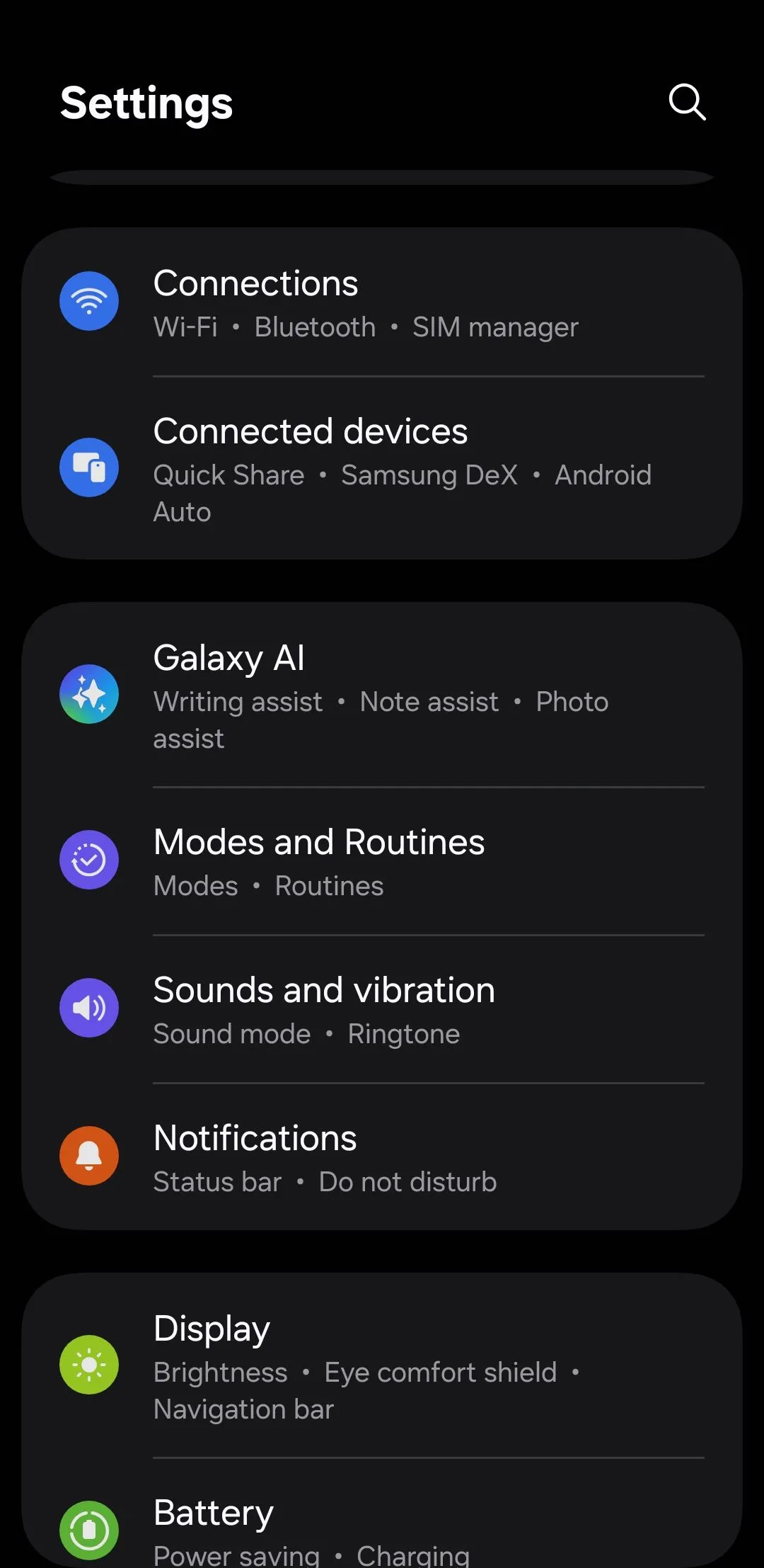 Cài đặt ứng dụng và chức năng trên điện thoại Samsung