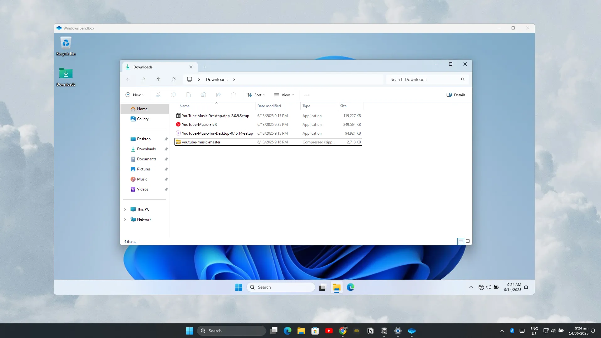 Cài đặt Windows Sandbox nâng cao với ánh xạ thư mục và mạng bị vô hiệu hóa để kiểm tra phần mềm.