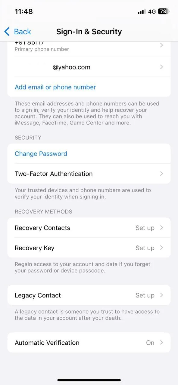Cài đặt xác thực 2 yếu tố cho tài khoản Apple trên iPhone