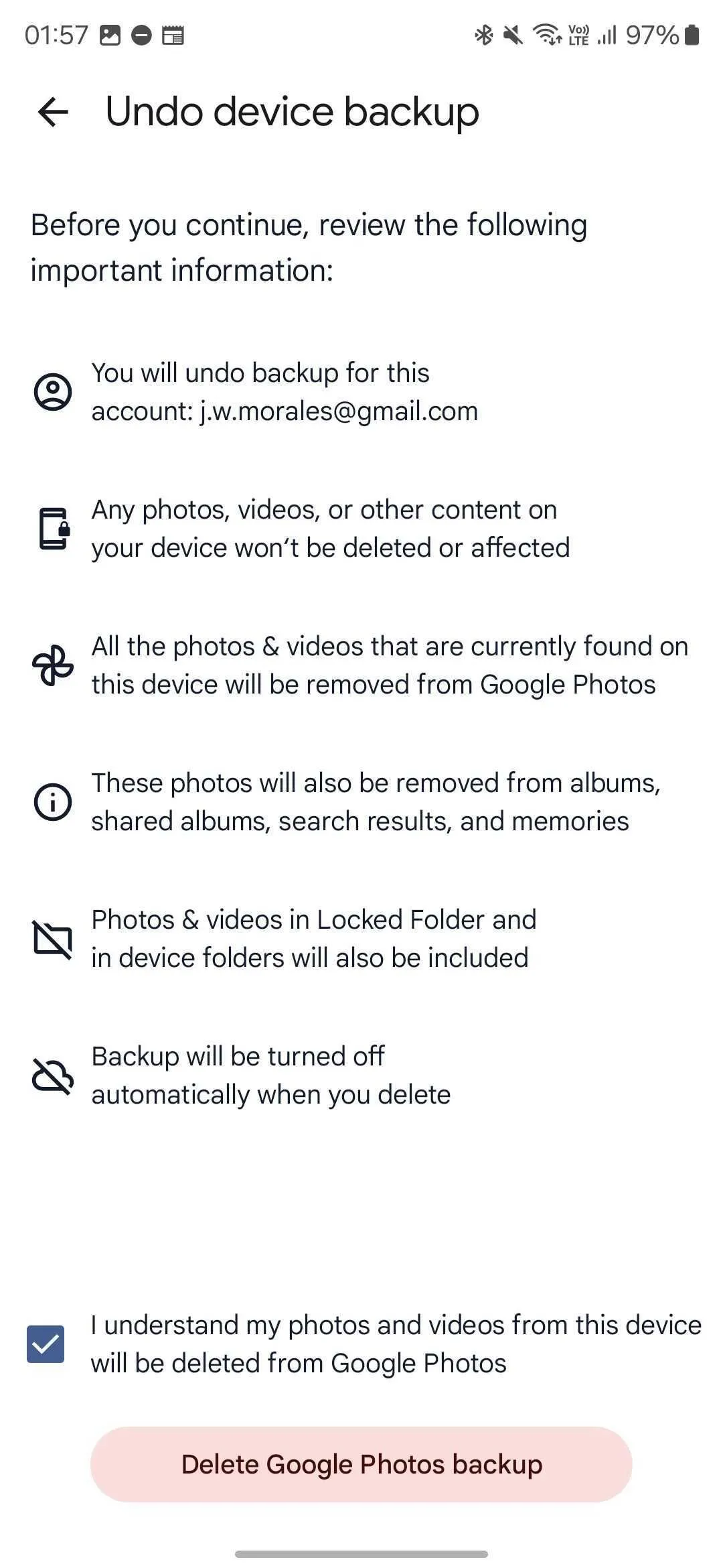 Cảnh báo quan trọng từ Google Photos trước khi xóa ảnh đã sao lưu khỏi đám mây