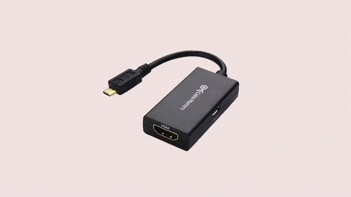 Cáp Micro USB sang HDMI Cable Matters với cổng sạc USB tích hợp