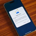 chỉnh sửa ảnh AI Magic Editor trên Google Photos, ví dụ iPhone