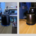 Chụp ảnh chân dung với đèn flash điện thoại tạo hiệu ứng ánh sáng gắt, bóng đổ rõ nét mang phong cách retro.