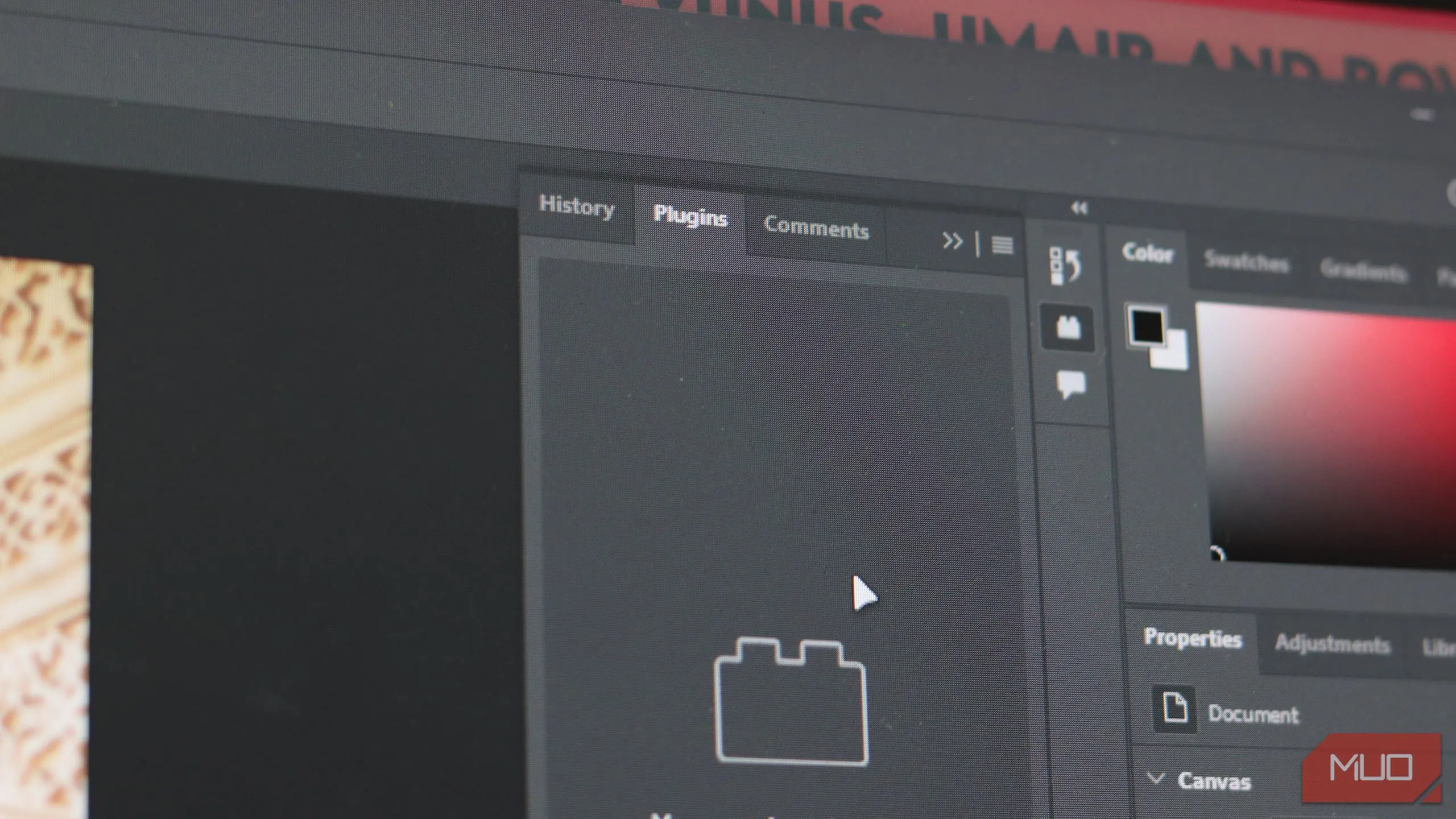 Cửa sổ quản lý plugin trong Adobe Photoshop, minh họa khả năng mở rộng chức năng thông qua các tiện ích bổ sung bên thứ ba.
