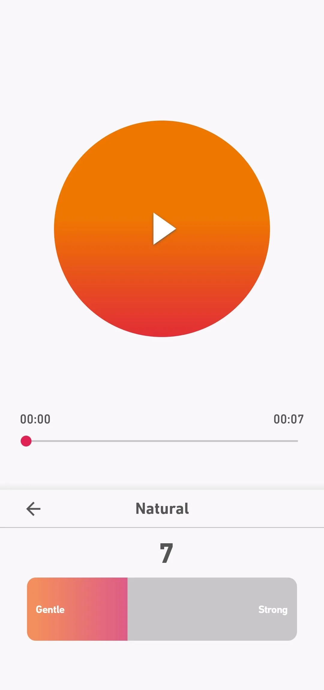 Dolby On hiển thị các tùy chọn cài đặt EQ có sẵn như Natural, Amped, Lyric, Deep và Thump