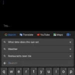 Gboard tích hợp các dịch vụ Google như tìm kiếm, bản đồ, YouTube ngay trên bàn phím iPhone.