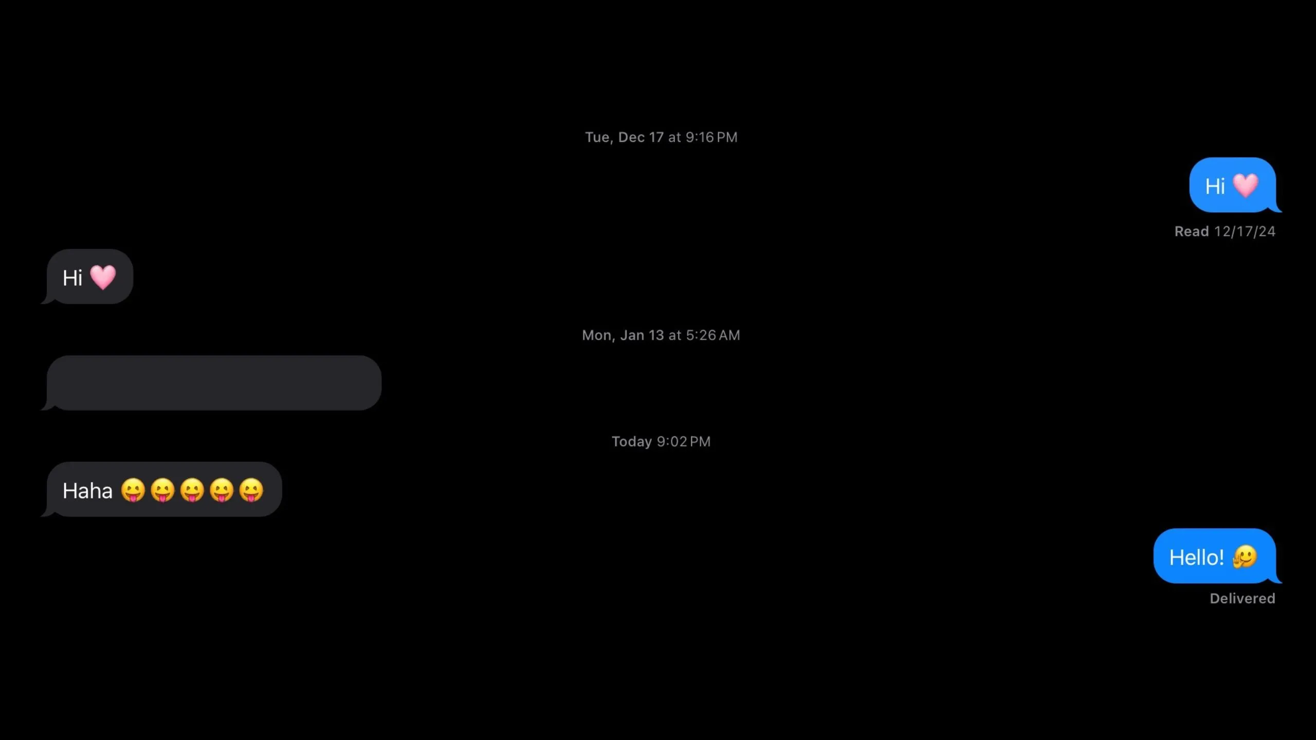 Genmoji được gửi thành công dưới dạng emoji tiêu chuẩn trong ứng dụng Tin nhắn của Apple.
