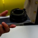 Giá đỡ ống kính concept cho điện thoại Realme tại MWC 2025