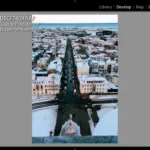 Giao diện chỉnh sửa thông số ống kính (lens profile) trong Adobe Lightroom trên máy tính