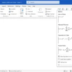 Giao diện Equation Editor trong Microsoft Word với các công cụ soạn thảo công thức toán học.