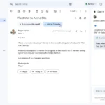 Giao diện Gmail với tính năng Gemini AI đề xuất nút 'Thêm vào lịch' cho sự kiện