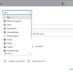 Giao diện lọc và sắp xếp tệp ảnh trong Google Drive để giải phóng bộ nhớ