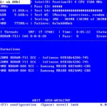 Giao diện MemTest86 đang tiến hành kiểm tra bộ nhớ RAM của hệ thống