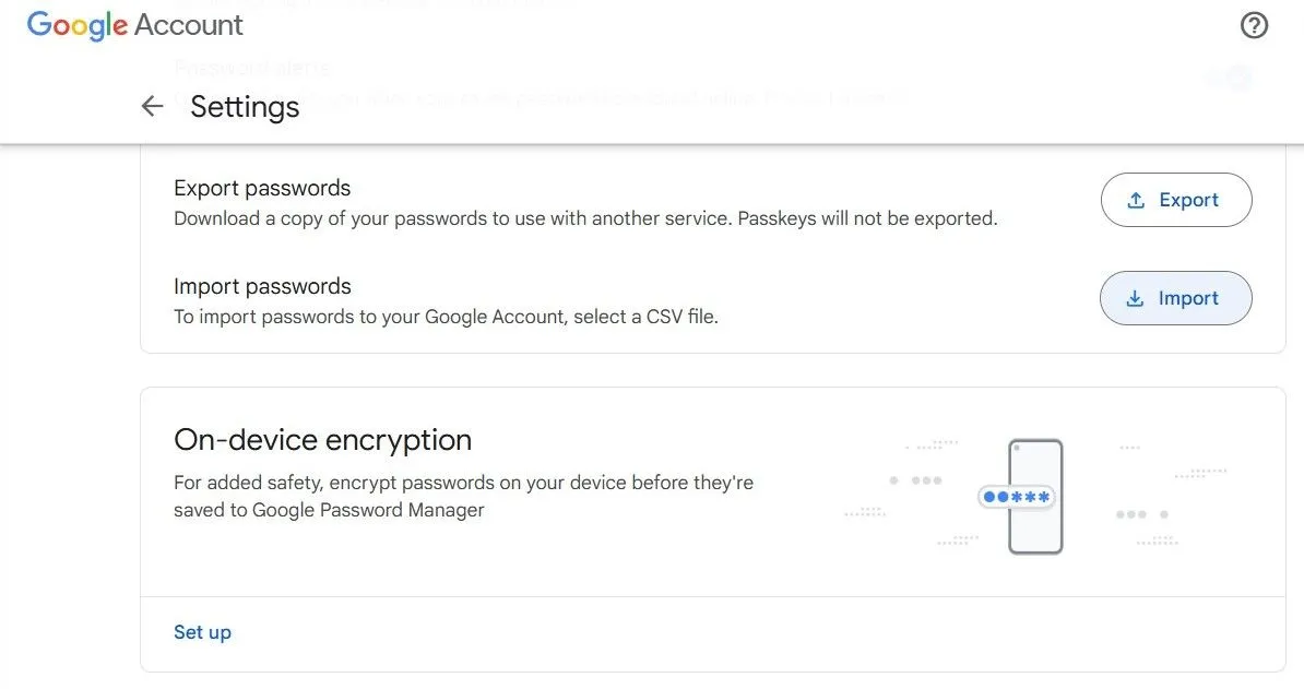 Giao diện nhập mật khẩu vào tài khoản Google trên web