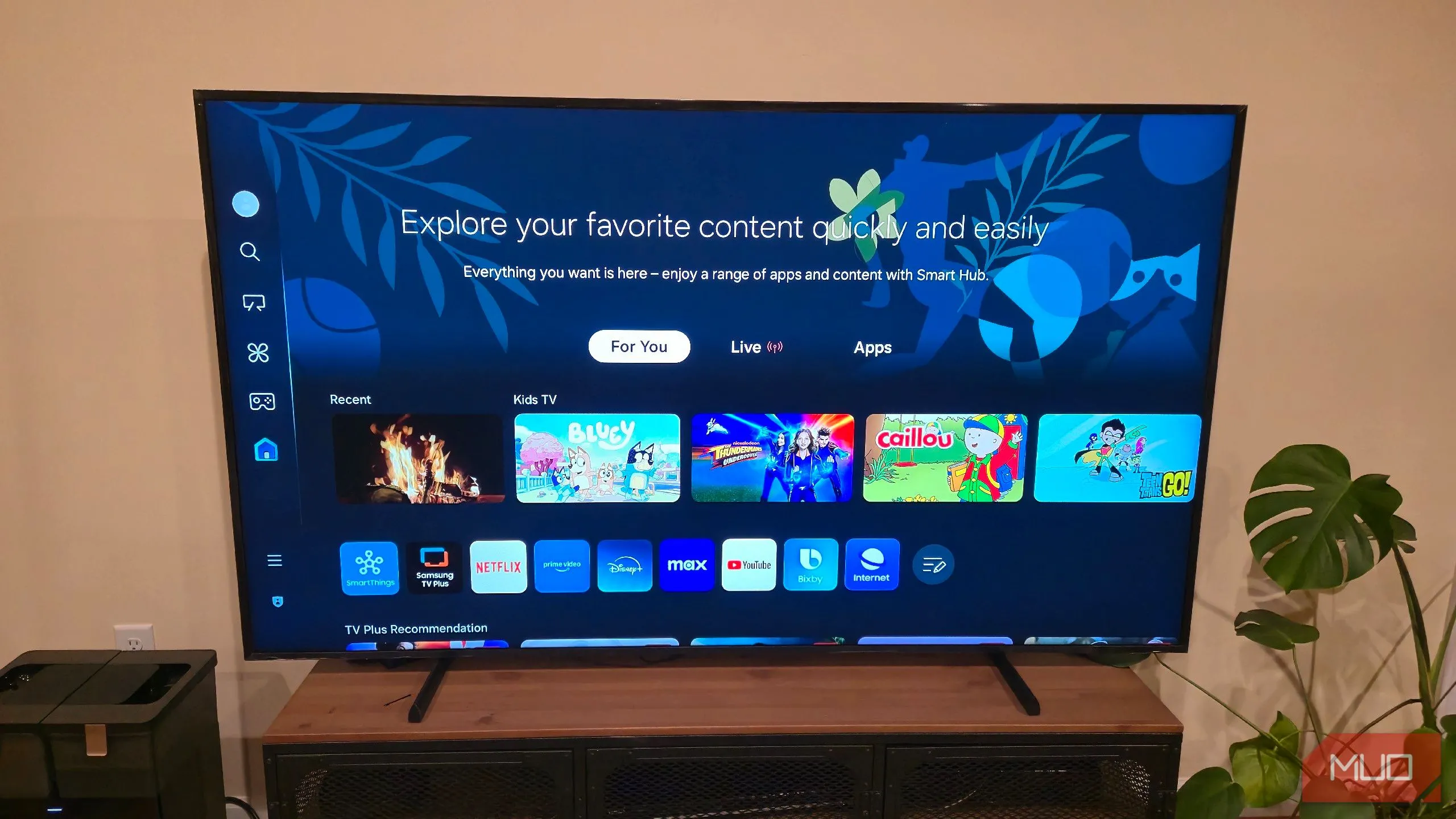 Giao diện One UI đồng bộ trên TV Samsung The Frame