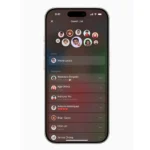 Giao diện quản lý danh sách khách mời trong ứng dụng Apple Invites.