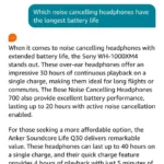 Giao diện Rufus AI của Amazon hiển thị ô nhập câu hỏi cụ thể về sản phẩm như tai nghe chống ồn