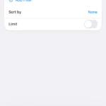 Giao diện tìm ảnh trong ứng dụng Phím tắt trên iPhone với bộ lọc ảnh chụp màn hình