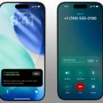 Giao diện tính năng Lọc Cuộc Gọi và Giữ Cuộc Gọi trên iPhone với iOS 26