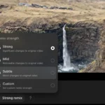 Giao diện tính năng Subtle Remix của Sora AI cho phép điều chỉnh video nhẹ nhàng nhưng kém hiệu quả