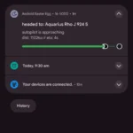 Giao diện tính năng thông báo mới trong Android 16 Easter Egg