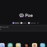 Giao diện trò chuyện Poe của Quora với nhiều mô hình AI