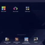 Giao diện ứng dụng Android đang hoạt động trên màn hình máy tính