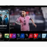 Giao diện ứng dụng Apple TV+ trên thiết bị Android