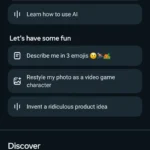 Giao diện ứng dụng Meta AI độc lập trên điện thoại di động