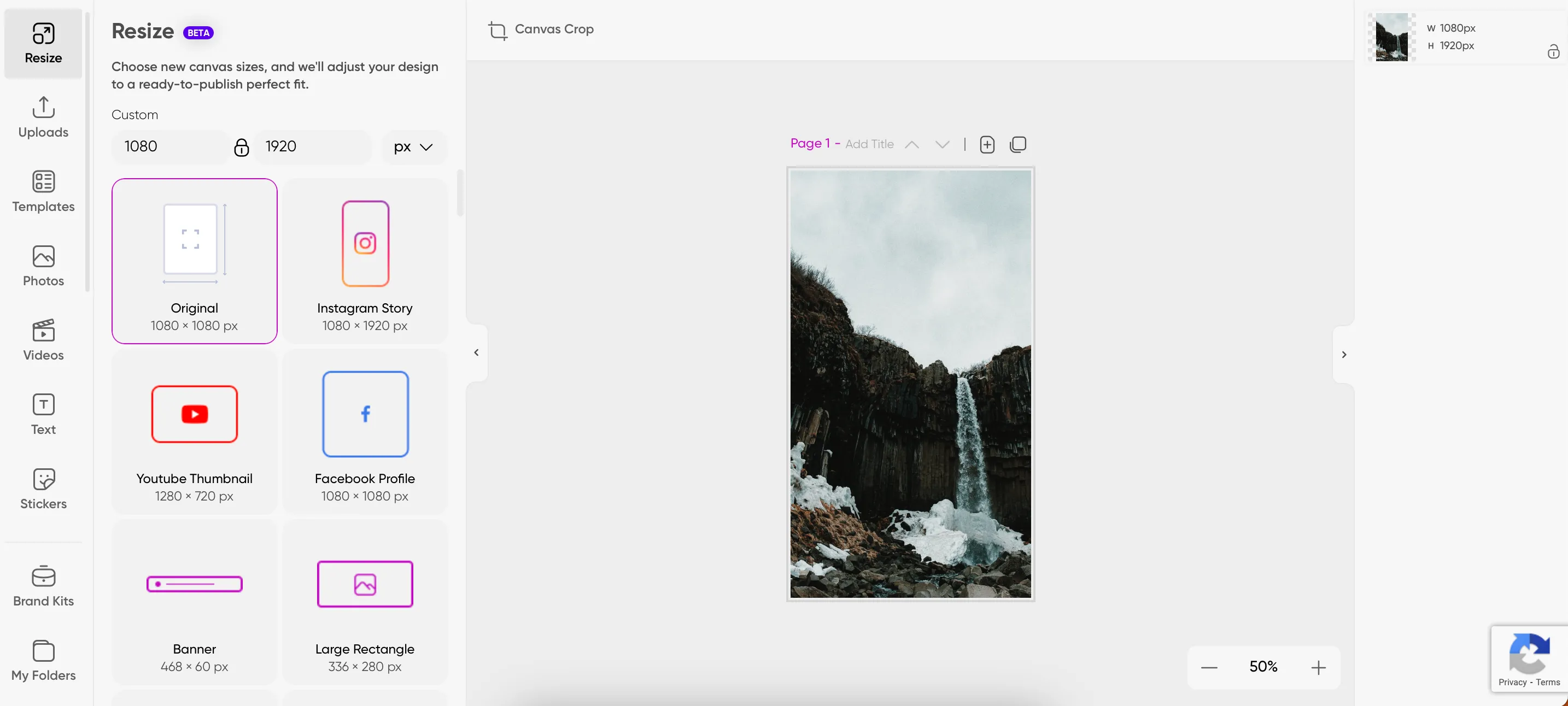 Giao diện ứng dụng Picsart với các công cụ chỉnh sửa ảnh AI chuyên nghiệp, giúp người dùng dễ dàng tối ưu hình ảnh.