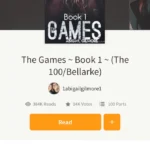 Giao diện ứng dụng Wattpad hiển thị trên iPhone với nội dung truyện đang đọc