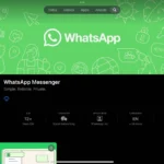 Giao diện ứng dụng WhatsApp trên App Store dành cho iPad