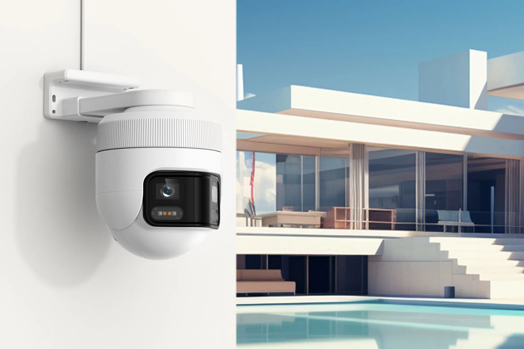 Hệ thống phát hiện AI của IMILAB EC6 Panorama giúp tăng cường an ninh ngoài trời