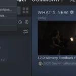 Hình ảnh giao diện Steam, minh họa tùy chọn "Go Offline" (Chế độ ngoại tuyến) để giảm tiêu thụ tài nguyên.
