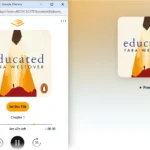 Hình ảnh giao diện ứng dụng audiobook cho phép xem trước sách trước khi nghe, giúp chọn đúng audiobook.