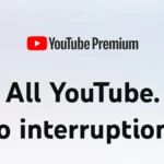 Hình ảnh quảng cáo YouTube Premium nhấn mạnh trải nghiệm xem video không quảng cáo và các tính năng độc quyền.